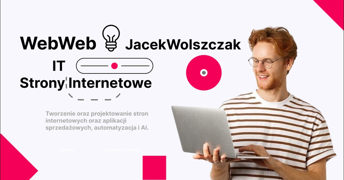 Tworzenie stron WWW Webflow Radom | UI/UX Designer Jacek Wolszczak