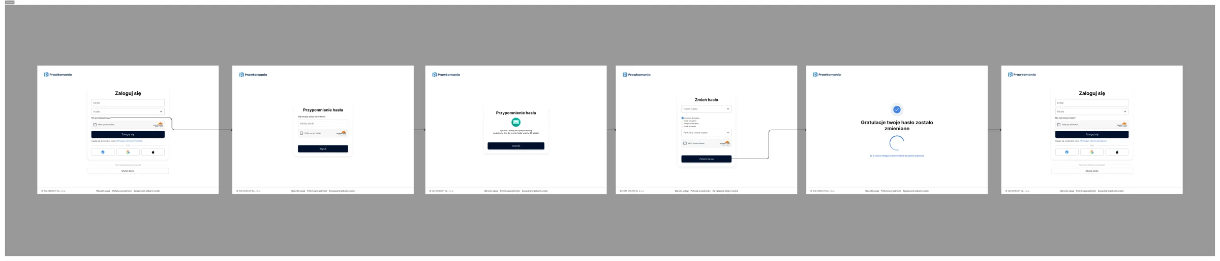 Flow — Password change