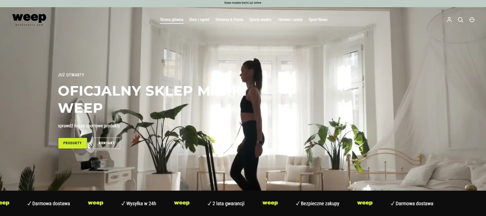 Sports store — WeepSports